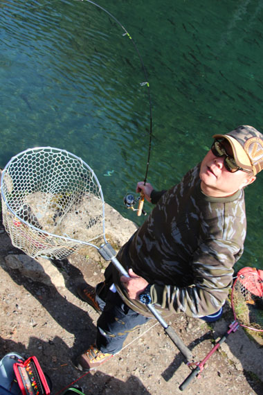 小菅トラウトガーデン 釣果