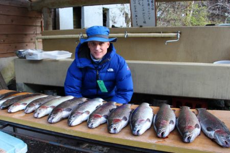 小菅トラウトガーデン 釣果