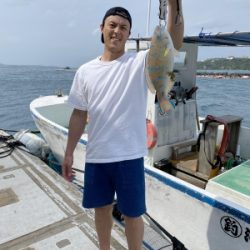 本部釣りイカダ 釣果