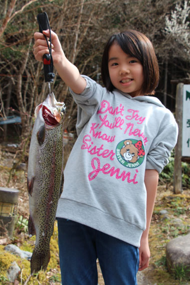 小菅トラウトガーデン 釣果