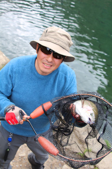 小菅トラウトガーデン 釣果