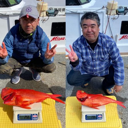 番匠高宮丸 釣果