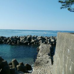 穴釣りでカサゴ1匹