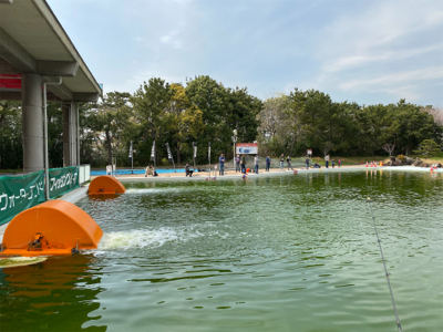 服部緑地プールトラウト