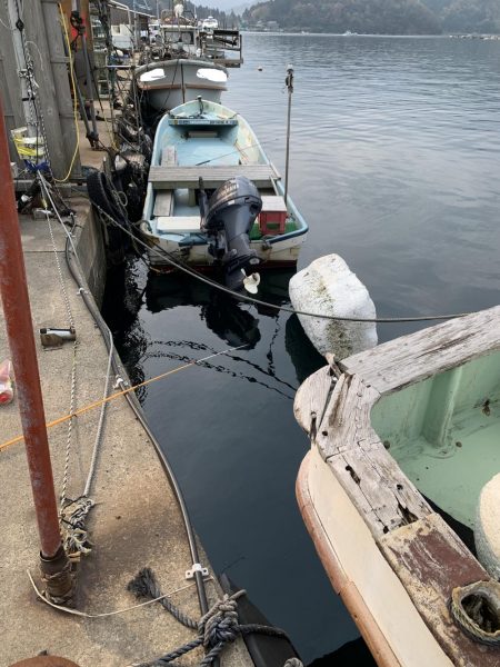 アイナメ47㎝!ビール瓶登場