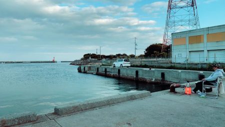 アジ　夕まずめ前