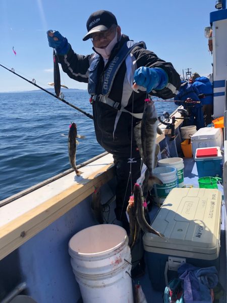 第二 つれたか丸 釣果