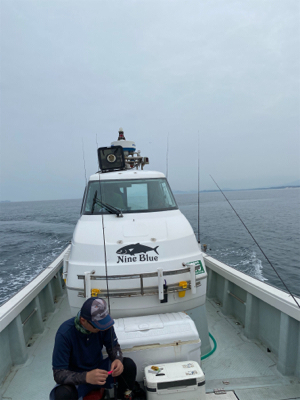 春イカボートエギング