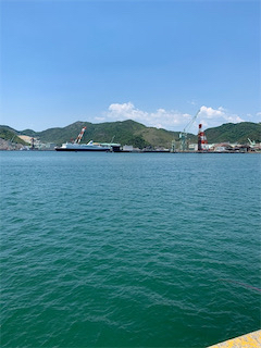 ちょい投げです。