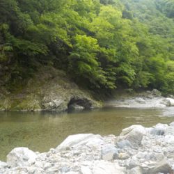 カワムツ釣り？いやいやアマゴ狙い苦笑