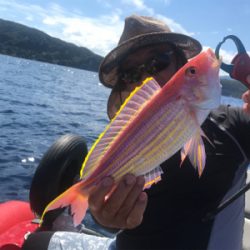 京都府北部に弟とボート釣行