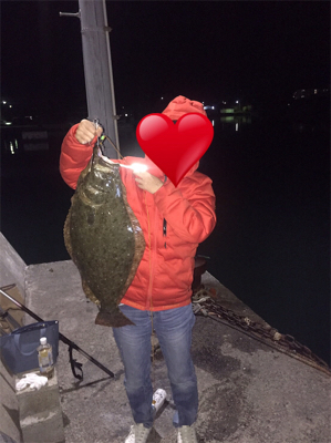 75センチヒラメ