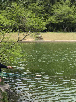 久しぶりの管理釣り場