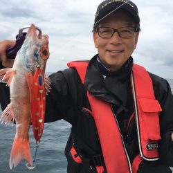 中深海 スロージギング釣り