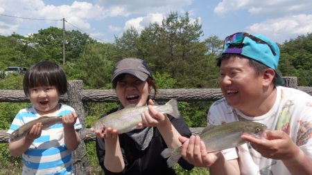 フィッシングレイクたかみや 釣果