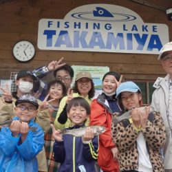 フィッシングレイクたかみや 釣果