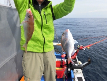 鯛紅丸 釣果