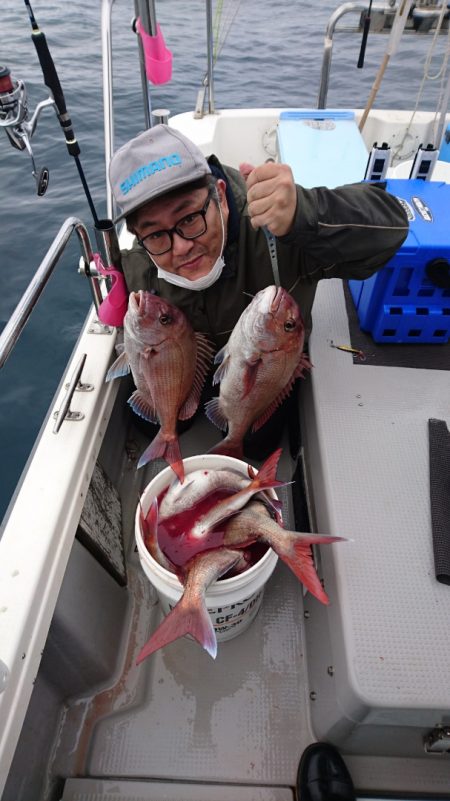 遊漁船ブルーウッズ 釣果