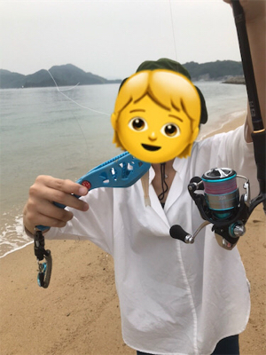 大三島キス釣り調査