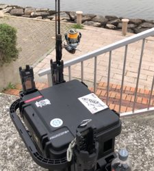 アジングの練習に