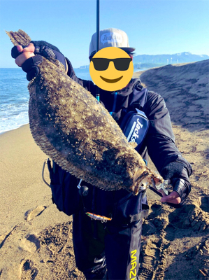 日本海ヒラメシーズン開幕!サーフで4枚キャッチ!