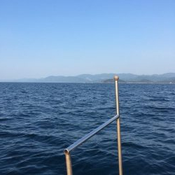 大里沖でタイラバ