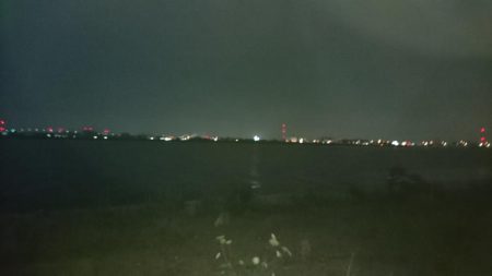 シーバス釣りからのチニング