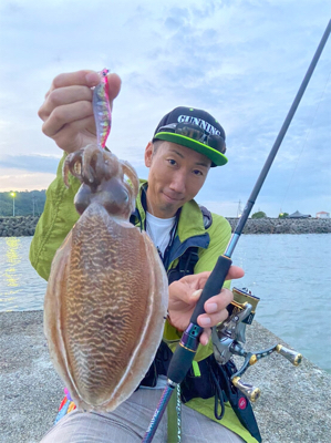 小潮のエギングは釣れる☆GUNNING-STYLE