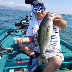 バスボートでブラック‼️