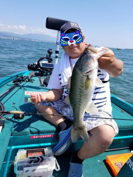 バスボートでブラック‼️