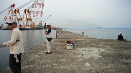 16時から僅かなアタリを楽しみました