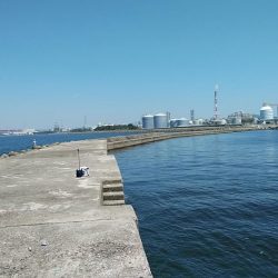 播磨新島濁り酷く高砂港へ移動しました