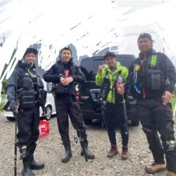 夏のウェーディング