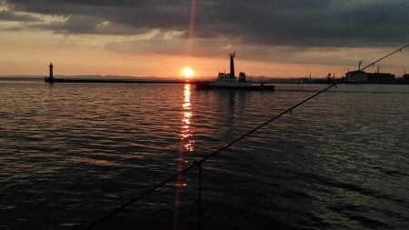 16時から僅かなアタリを楽しみました