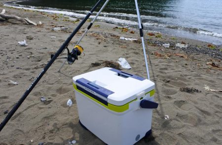 梅雨の中休みのキス釣り