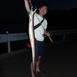 ミッドワインドでまさかの魚が!