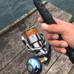 初めての筏でショアジギング