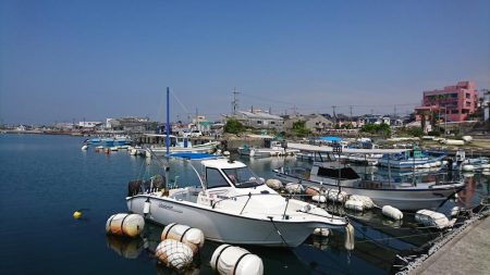 暑さの中での穴釣り