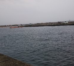 須磨で投げ釣り