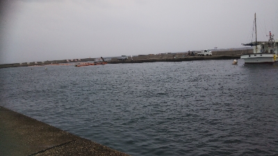 須磨で投げ釣り