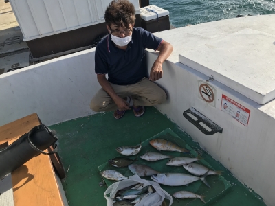 本部釣りイカダ 釣果