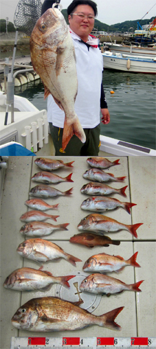 来温丸（らいおんまる） 釣果