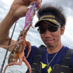 新島赤灯台で明石タコ釣り☆GUNNING-STYLE