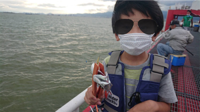 夕まづめに連日アジ狙い