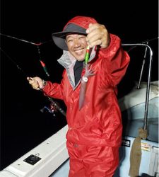 舞鶴沖でイカメタル釣行