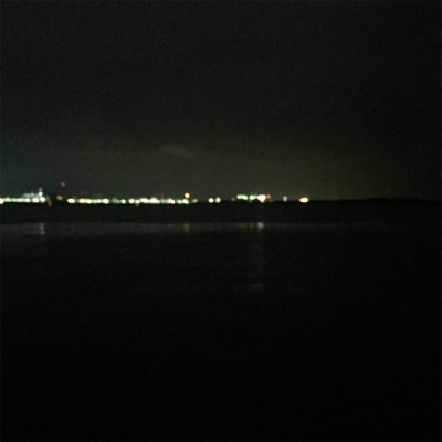 大阪湾奥アジング