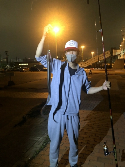 土用の丑の日に巨大あなご(笑)