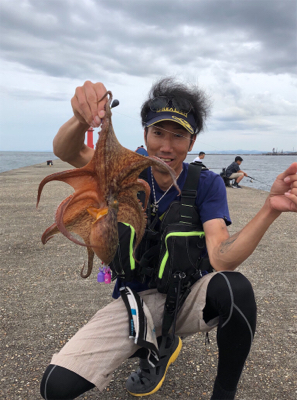 新島赤灯台で明石タコ釣り☆GUNNING-STYLE