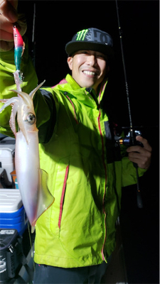 舞鶴沖でイカメタル釣行