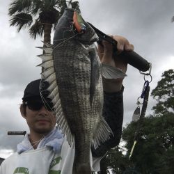 雨濁りのチニング